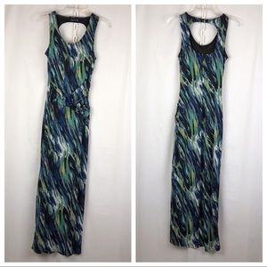 Ruby Rox Sleeveless Maxi Dress With Keyhole Back